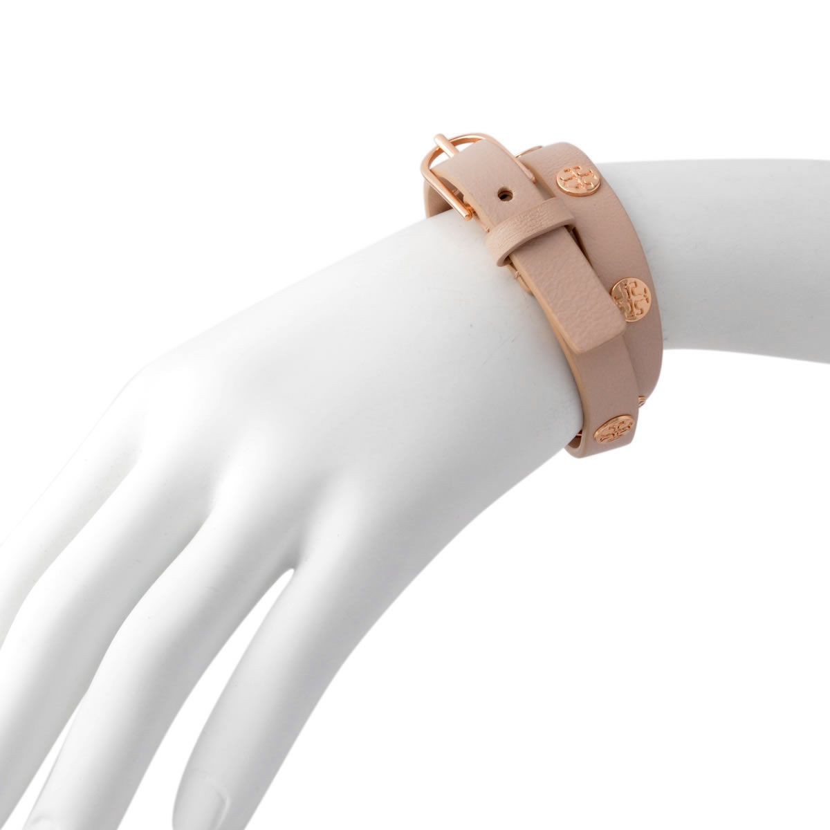 トリーバーチ Tory Burch 11165816/252 ダブルラップ ロゴスタッズ ブレスレット