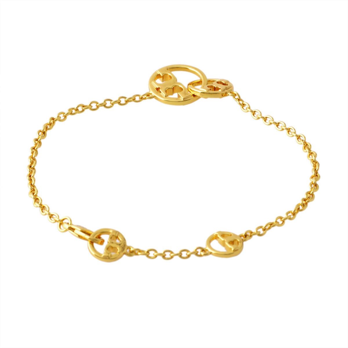 トリーバーチ Tory Burch 28980/701 ロゴ チェーン ブレスレット