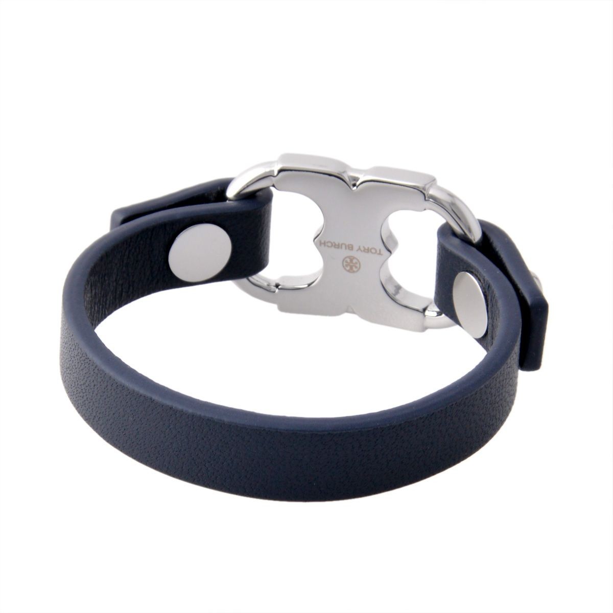 トリーバーチ Tory Burch 29615/418 ロゴ金具付 レザー ブレスレット  GEMINI LINK