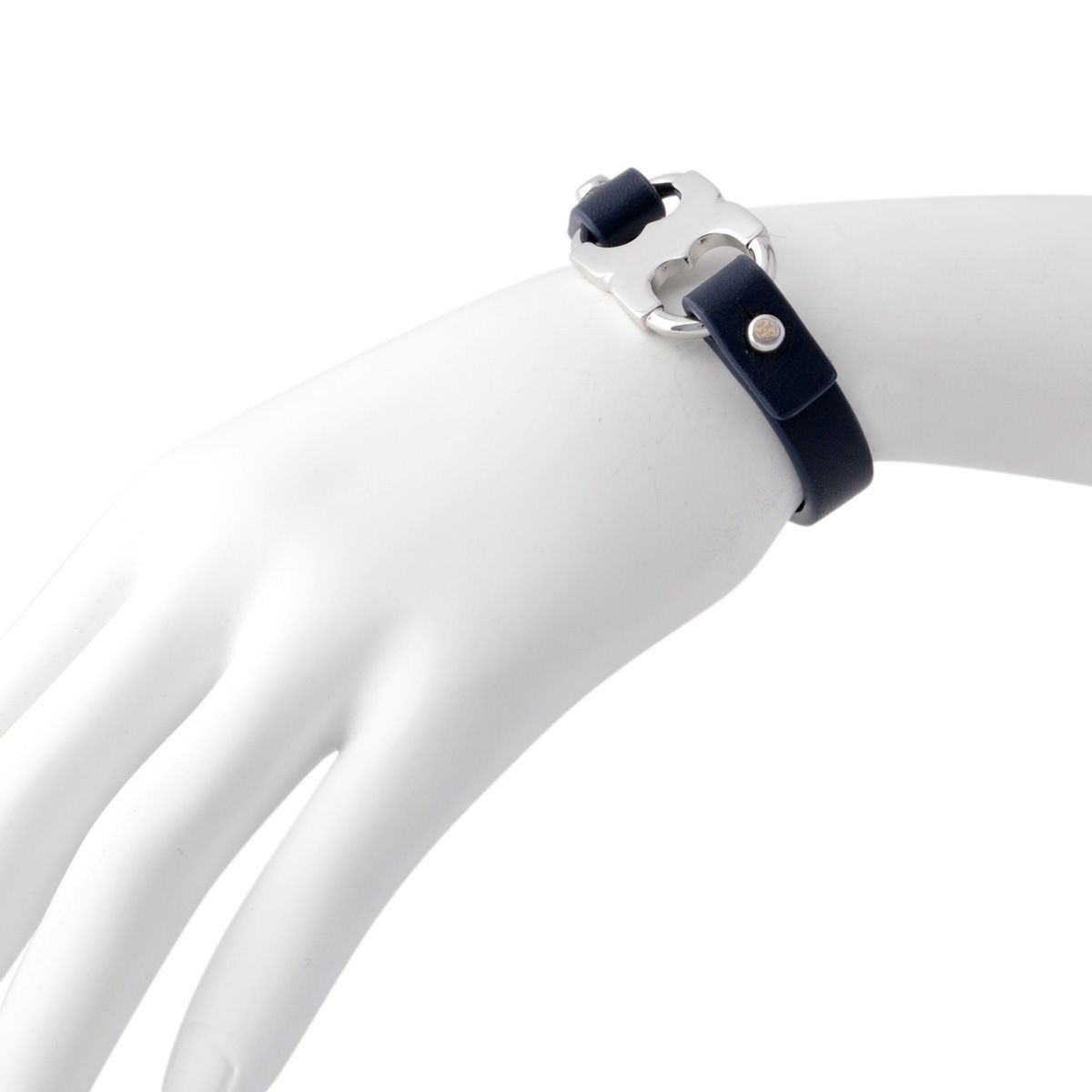 トリーバーチ Tory Burch 29615/418 ロゴ金具付 レザー ブレスレット  GEMINI LINK