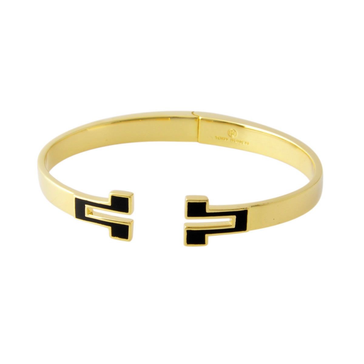 トリーバーチ Tory Burch 30810/007 ロゴ カフ ブレスレット バングル