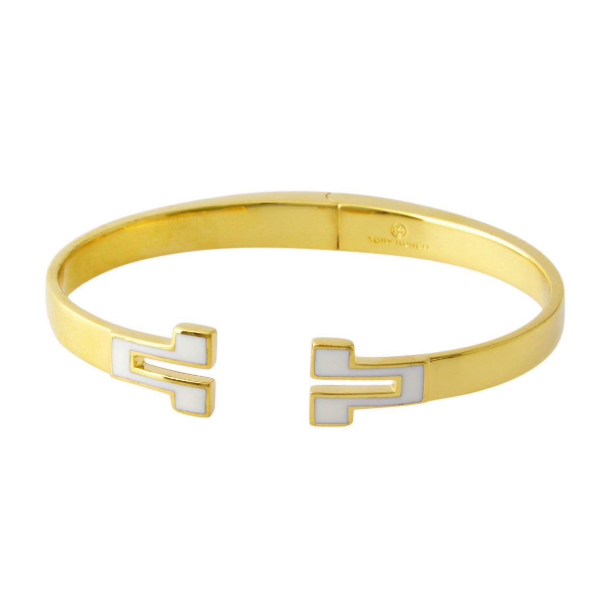 トリーバーチ Tory Burch 30810/102 ロゴ カフ ブレスレット バングル