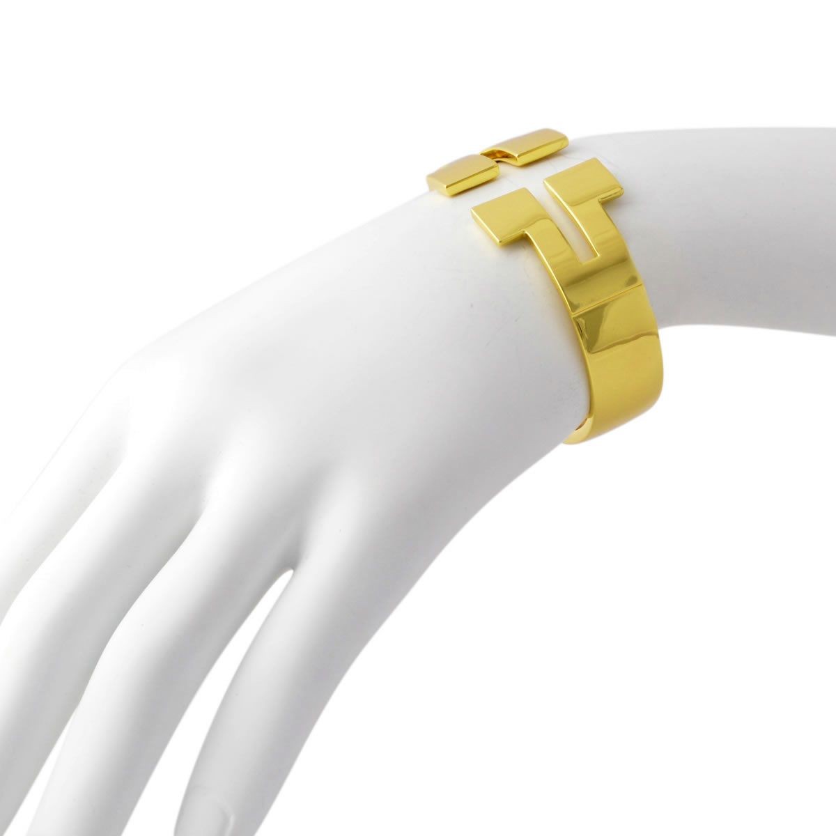 トリーバーチ Tory Burch 32153/701 ロゴ ワイド カフ ブレスレット バングル