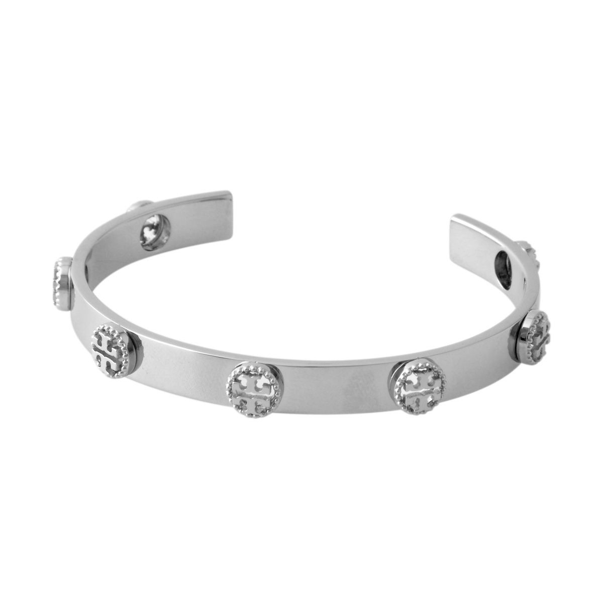 トリーバーチ Tory Burch 33455/022 ロゴ カフ ブレスレット バングル MILGRAIN