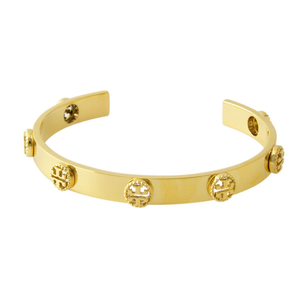トリーバーチ Tory Burch 33455/720 ロゴ カフ ブレスレット バングル MILGRAIN