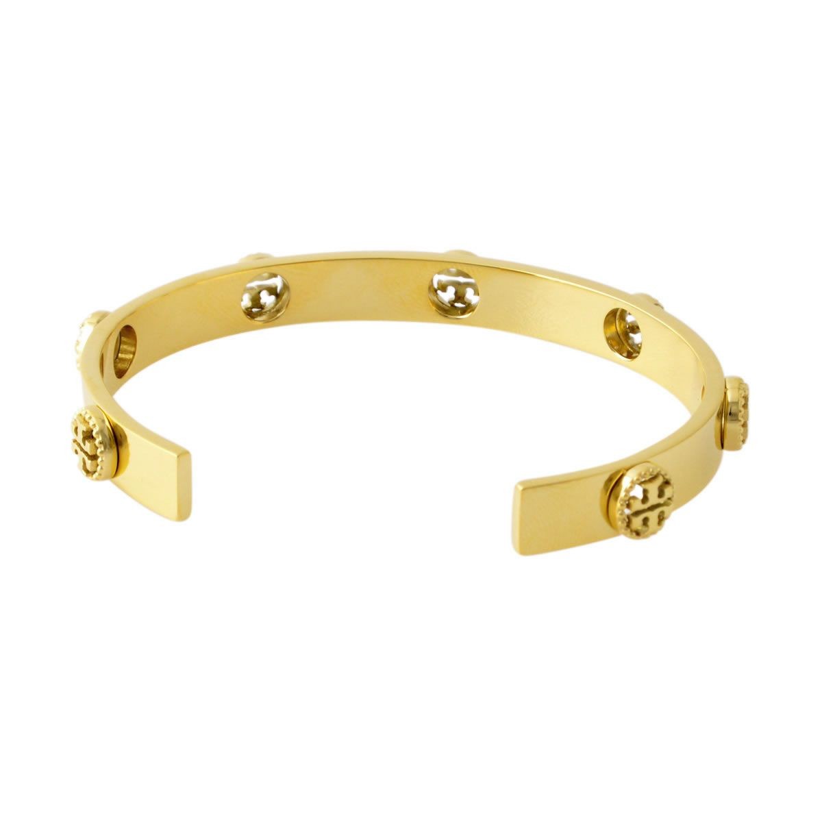 トリーバーチ Tory Burch 33455/720 ロゴ カフ ブレスレット バングル MILGRAIN