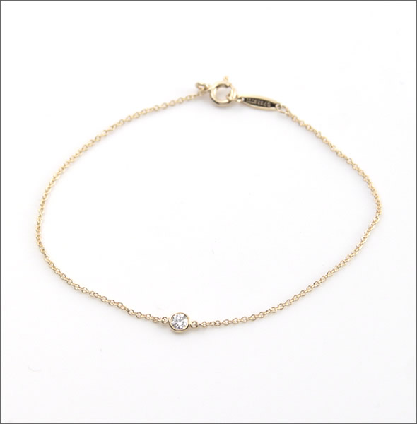 ティファニー  ダイヤモンド バイ ザ ヤード ブレスレット 7in 18Y 10769051