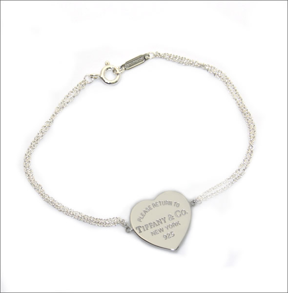 ティファニー  RTT ハート ブレスレット ミディアム 6.5in  29633444