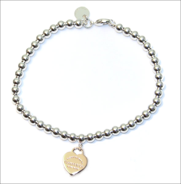 ティファニー  RTT ビーズブレスレット 7in SS/RUBEDO 30872541