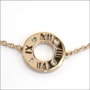 ティファニー  アトラス ブレスレット ミディアム ダイヤモンド 6.75in 18R 31225736