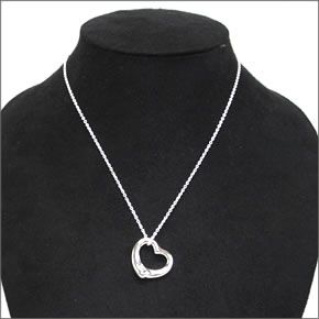 ティファニー  エルサ・ペレッティ オープンハート ペンダント・ネックレス ミディアム 10660084