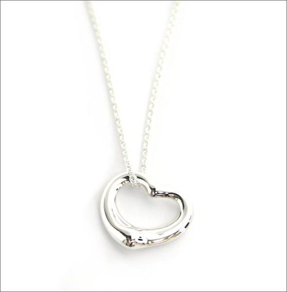 ティファニー  エルサ・ペレッティ オープンハート ペンダント・ネックレス ミディアム 10660084