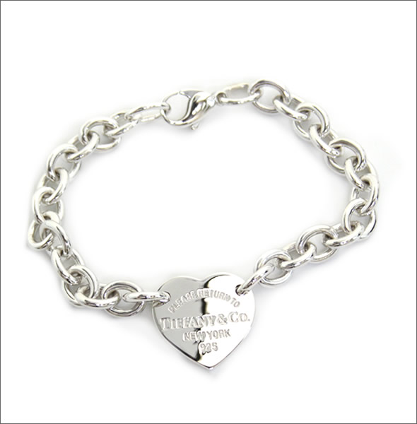 ティファニー  RTT ハート ブレスレット  SS 7.5in 21149799