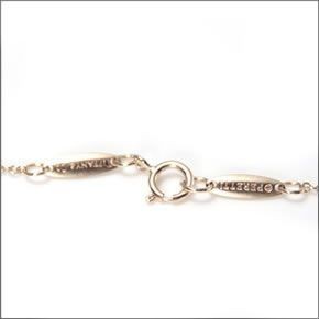 ティファニー  ミニ オープンハート ブレスレット 7.25in 18RG 28781199