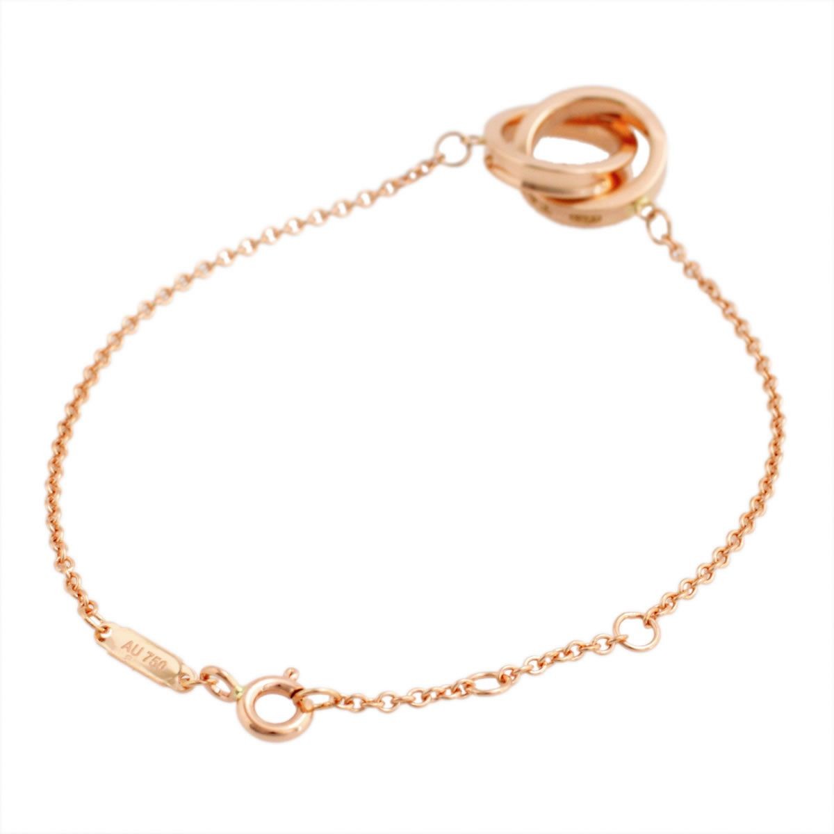 ティファニー TIFFANY&CO 35509585 1837 インターロッキング ブレスレット 18KRG