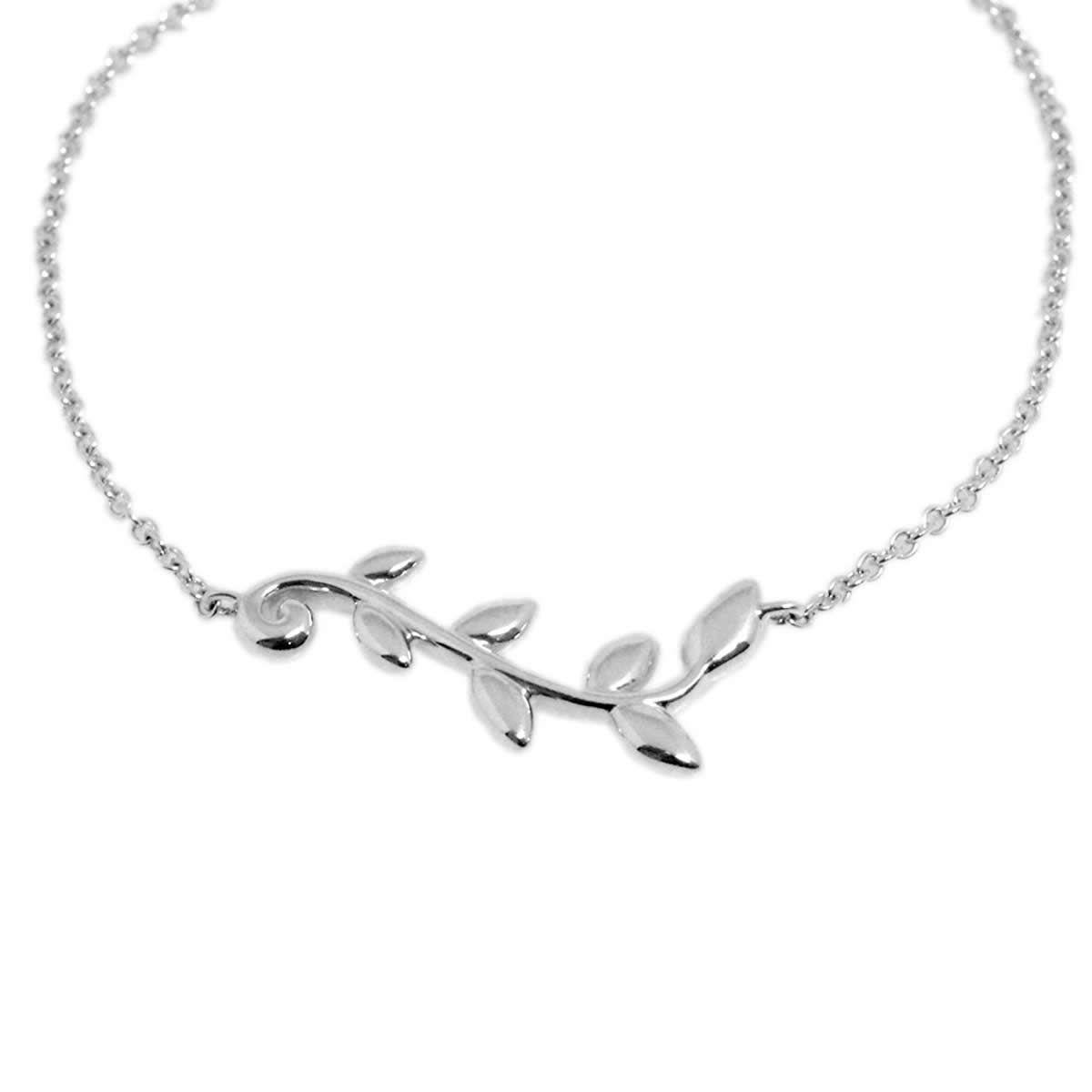 ティファニー TIFFANY&CO 33131887 パロマ・ピカソ オリーブ リーフ ヴァイン ブレスレット ミディアム SS 18cm