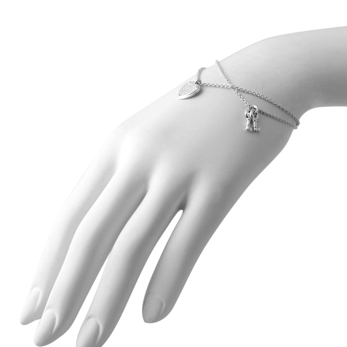 ティファニー TIFFANY&CO 36339659 RTT  リターン トゥ ティファニー ラブ ハート タグ キー ブレスレット ミディアム SS 16.5cm