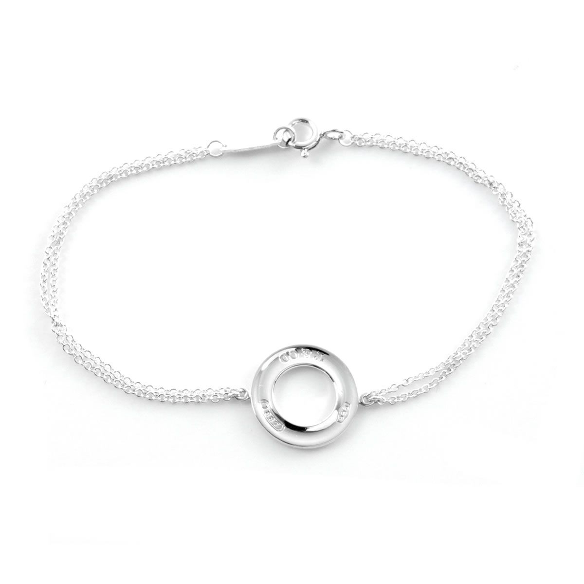 ティファニー TIFFANY&CO 29573735 1837 サークル ブレスレット ミディアム SS 16.5cm