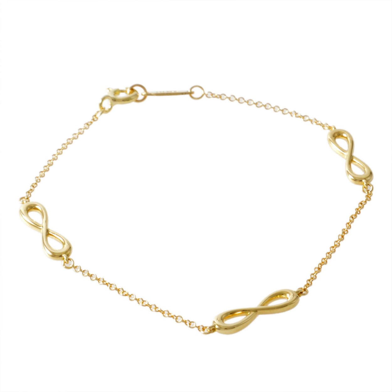 ティファニー TIFFANY&CO 35309713 インフィニティ エンドレス ブレスレット スモール (18KYG) 16.5cm