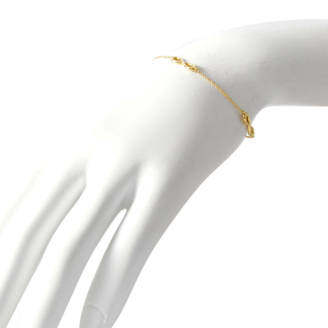 ティファニー TIFFANY&CO 35309713 インフィニティ エンドレス ブレスレット スモール (18KYG) 16.5cm