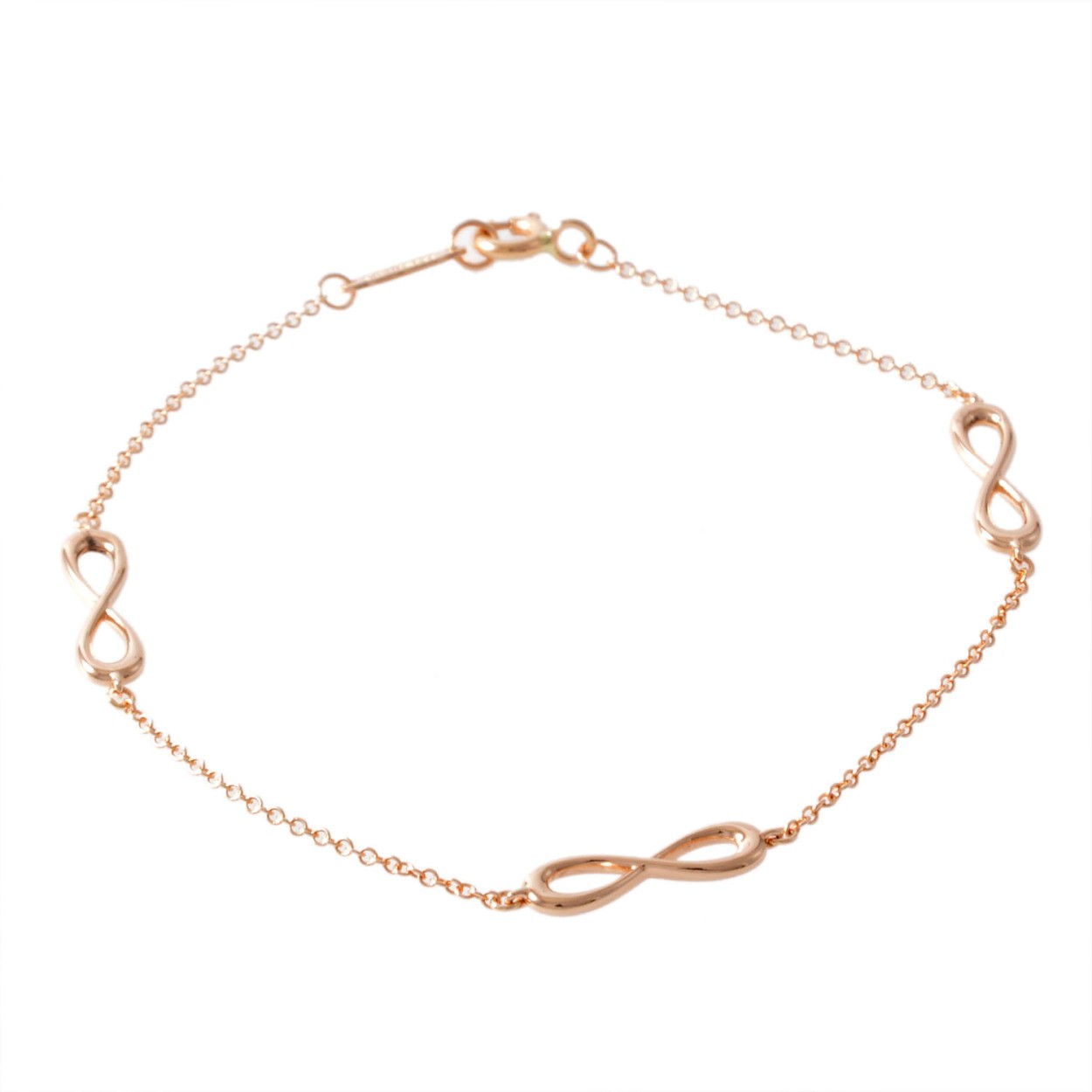 ティファニー TIFFANY&CO 35309772 インフィニティ エンドレス ブレスレット ミディアム (18KRG) 18cm