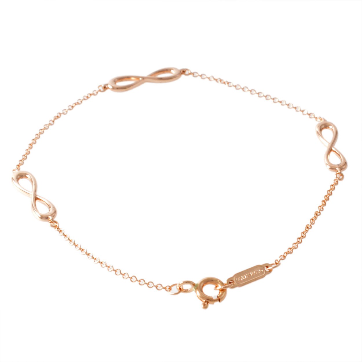 ティファニー TIFFANY&CO 35309772 インフィニティ エンドレス ブレスレット ミディアム (18KRG) 18cm