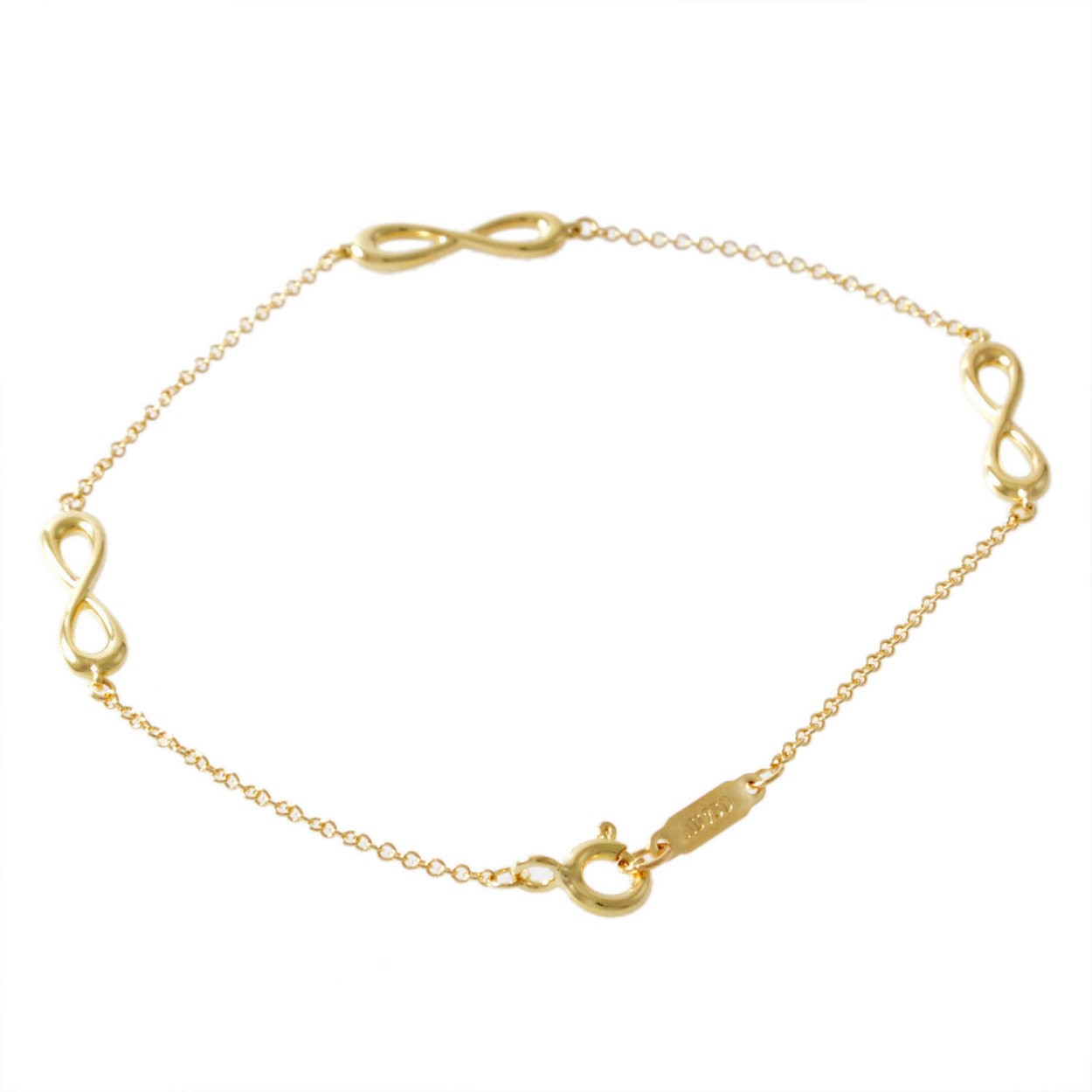 ティファニー TIFFANY&CO 35309756 インフィニティ エンドレス ブレスレット ミディアム (18KYG) 18cm