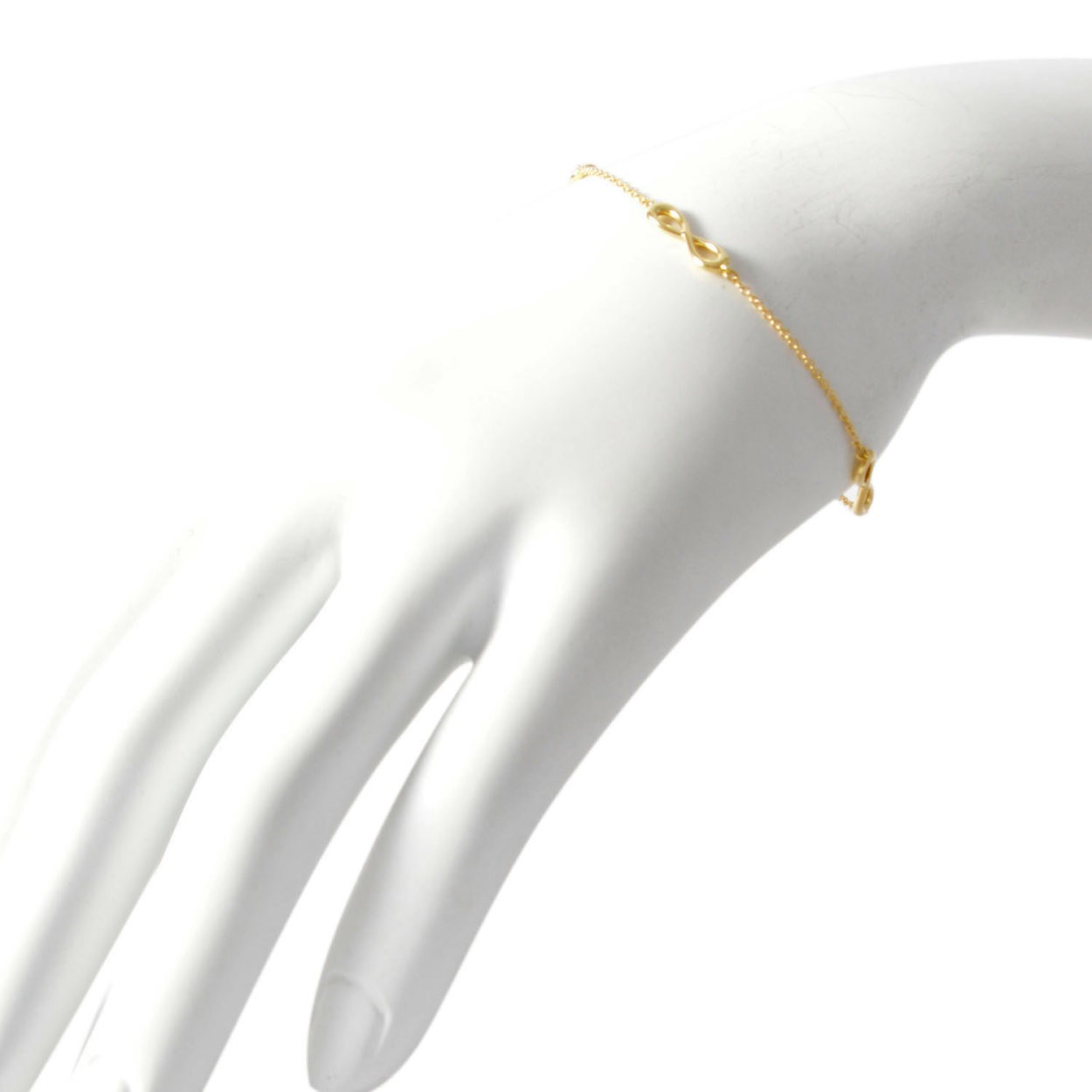 ティファニー TIFFANY&CO 35309756 インフィニティ エンドレス ブレスレット ミディアム (18KYG) 18cm