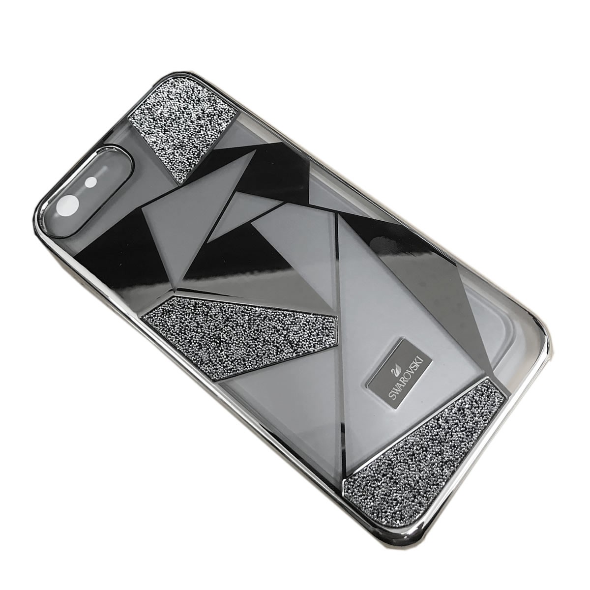 スワロフスキー SWAROVSKI 5352909 ファセットデザイン/クリスタル アイフォン7・8プラス専用ケース （カバー付） Heroism iPhone 7・8 Plus Incase