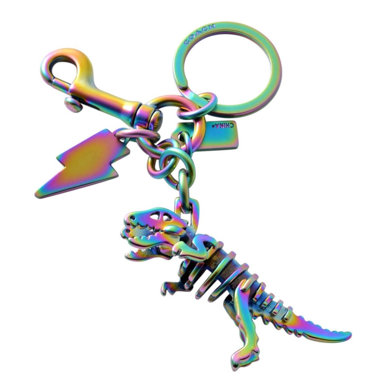 コーチ COACH 54993 S3/Oil Slick アノダイズド レキシー バッグ チャーム (キー リング/カラビナ)