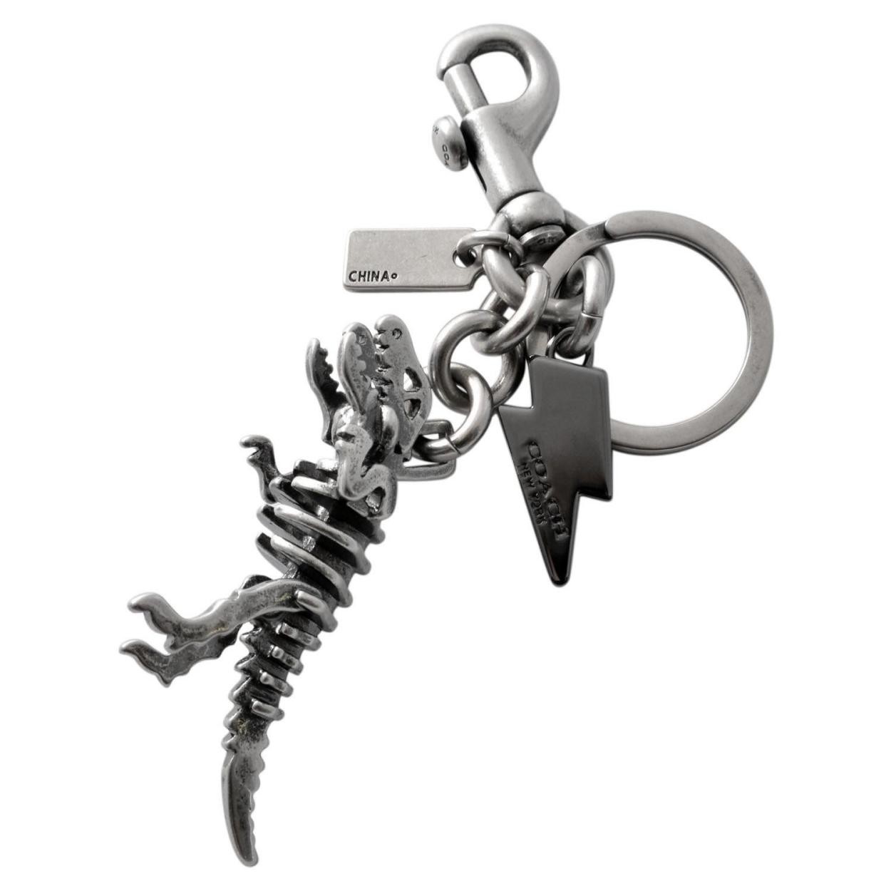 コーチ COACH 65133 Silver ティーレックス バッグ チャーム (キー リング/カラビナ)