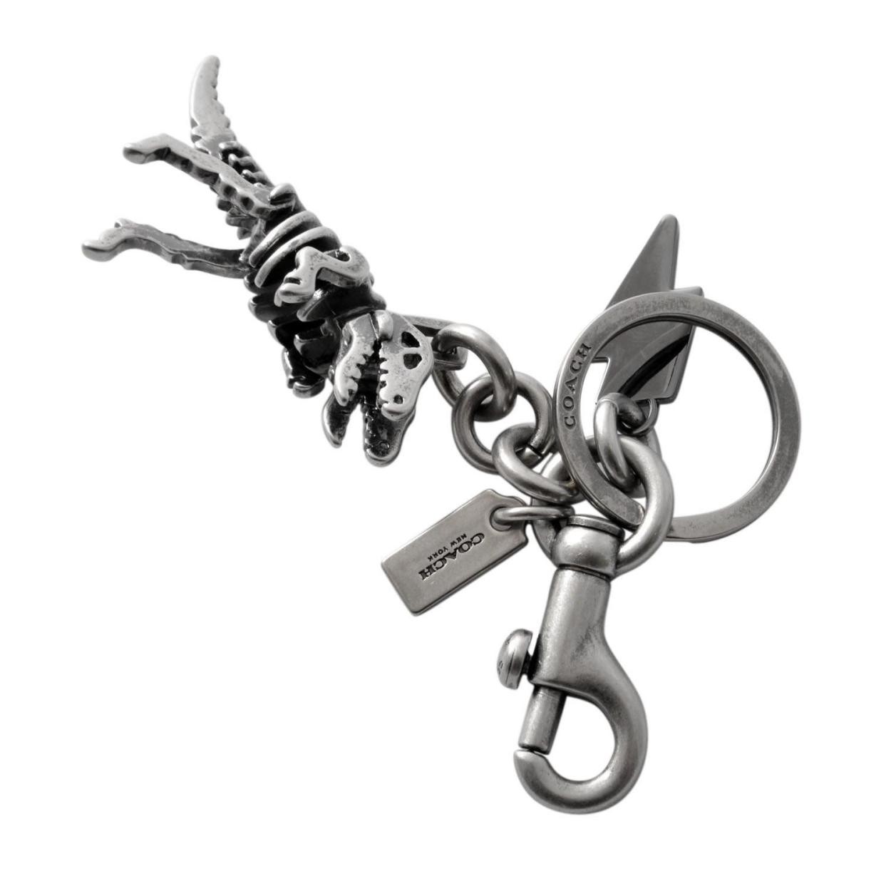 コーチ COACH 65133 Silver ティーレックス バッグ チャーム (キー リング/カラビナ)