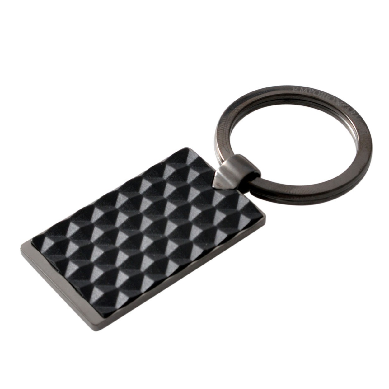 エンポリオアルマーニ EMPORIO ARMANI EGS2410060 スクエア メンズ キーリング キーホルダー