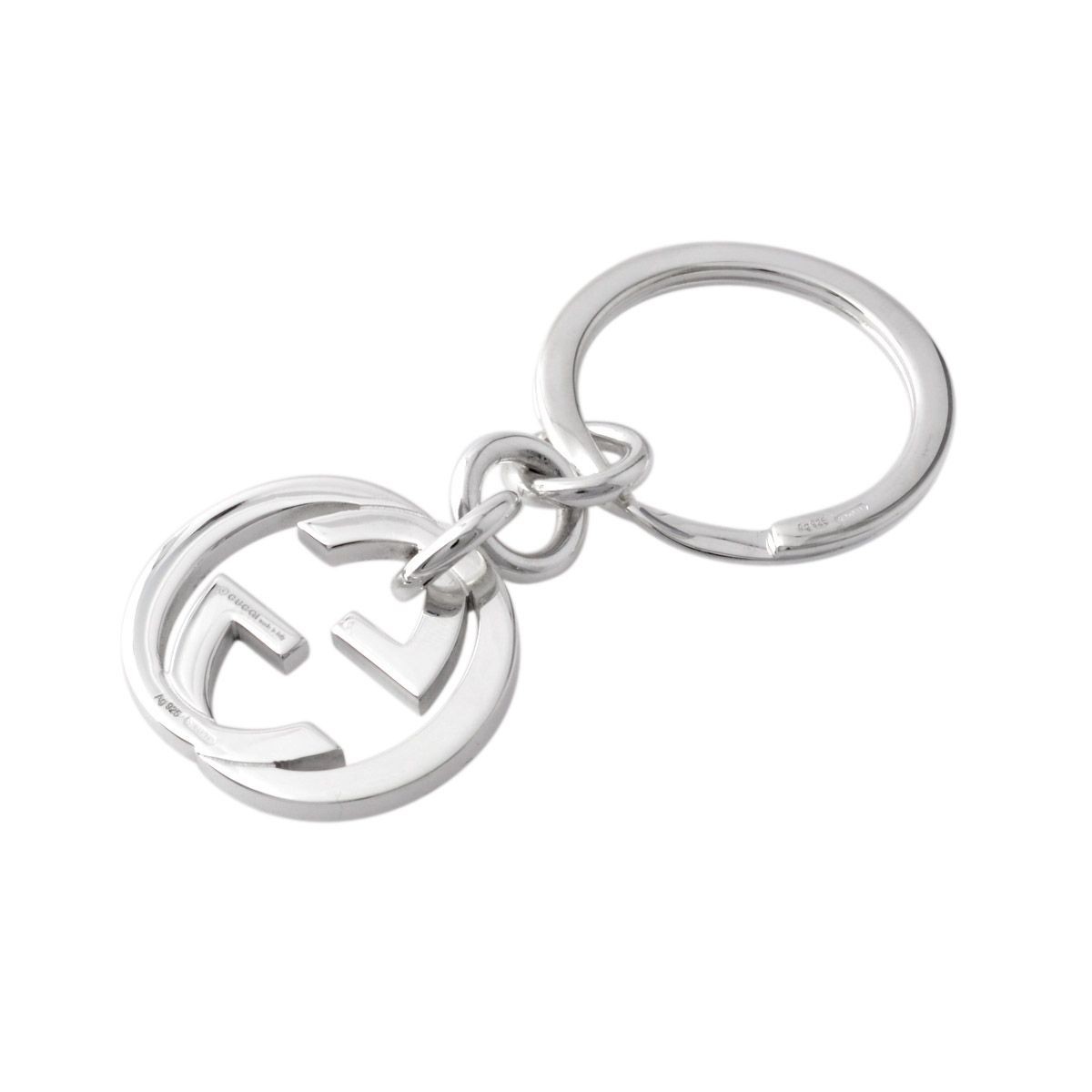 グッチ GUCCI 228122-J8400-8106 BRITT インターロッキングG キーリング キーホルダー