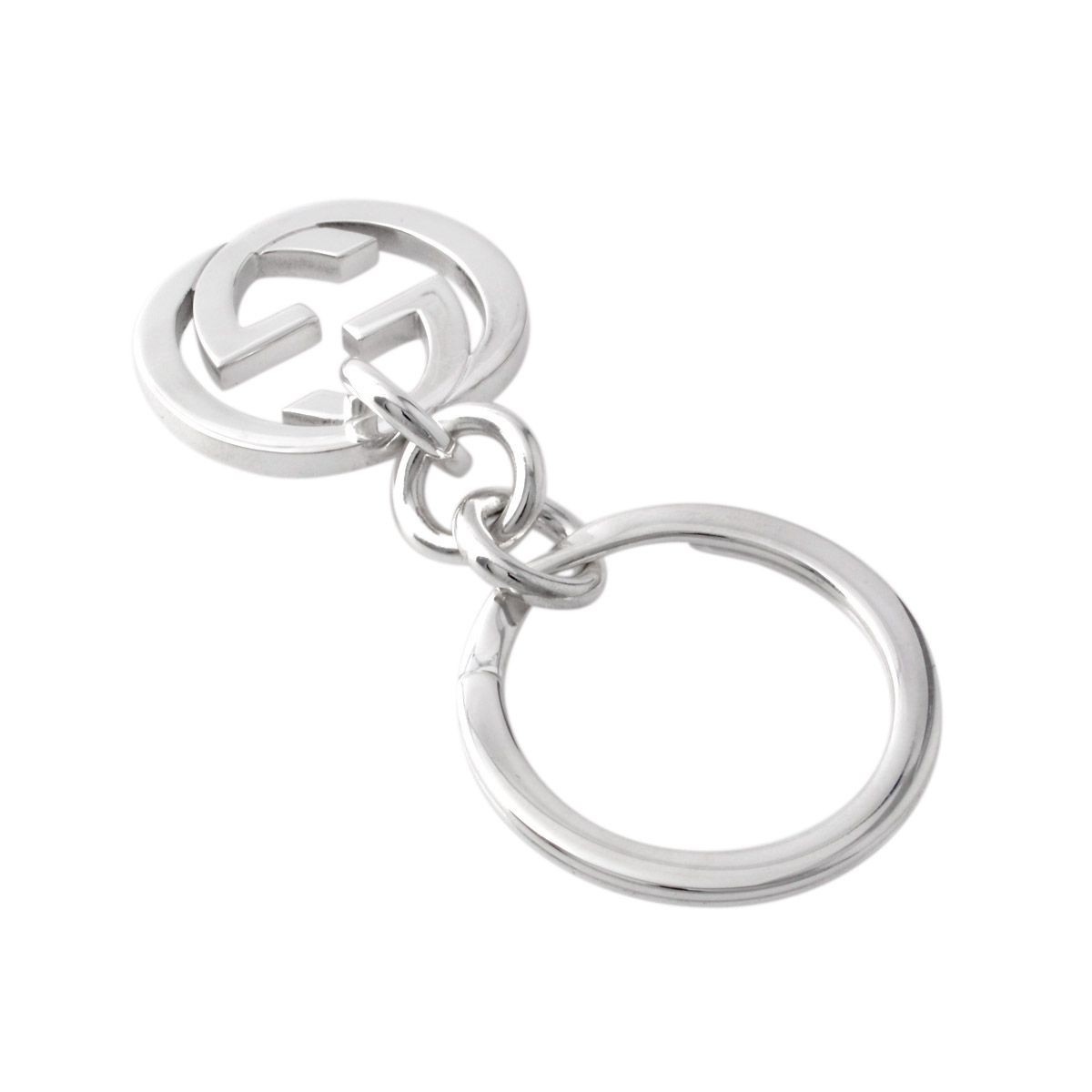 グッチ GUCCI 228122-J8400-8106 BRITT インターロッキングG キーリング キーホルダー