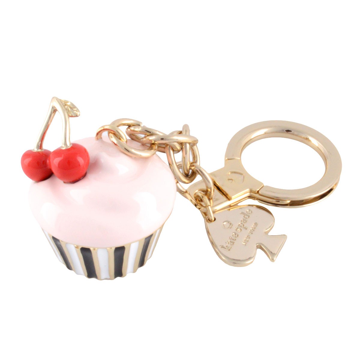 ケイトスペード Kate Spade 1KRU0106-974 Magnolia Bakery Cupcake Keychaiｎ NYで大人気の「マグノリアベーカリー」コラボシリーズ カップケーキ型 キーホルダー