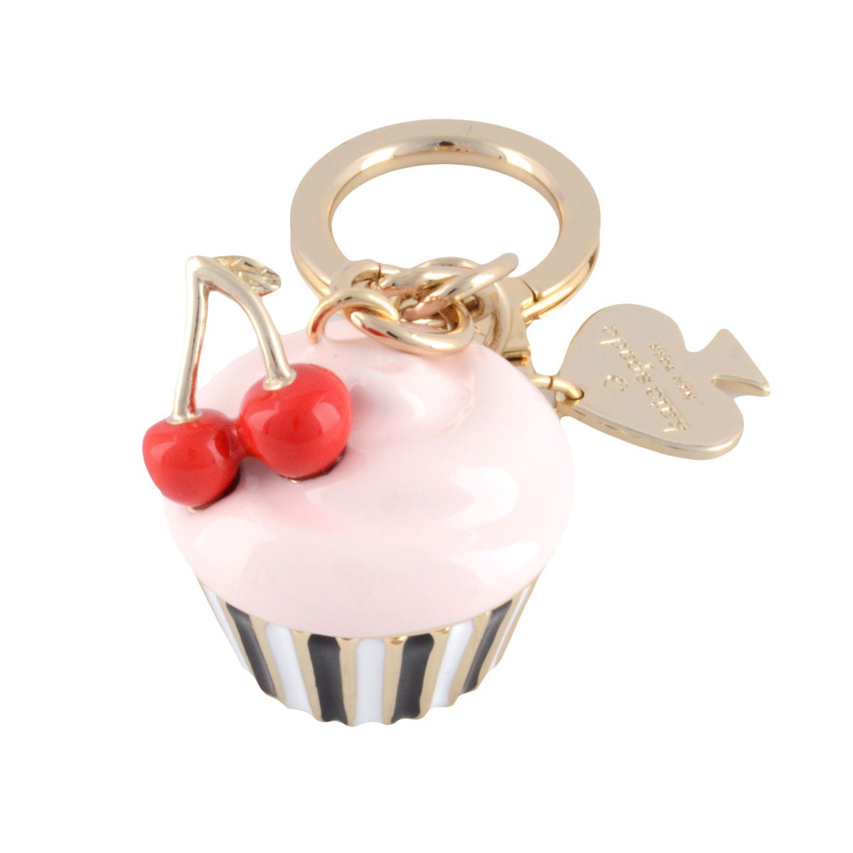 ケイトスペード Kate Spade 1KRU0106-974 Magnolia Bakery Cupcake Keychaiｎ NYで大人気の「マグノリアベーカリー」コラボシリーズ カップケーキ型 キーホルダー