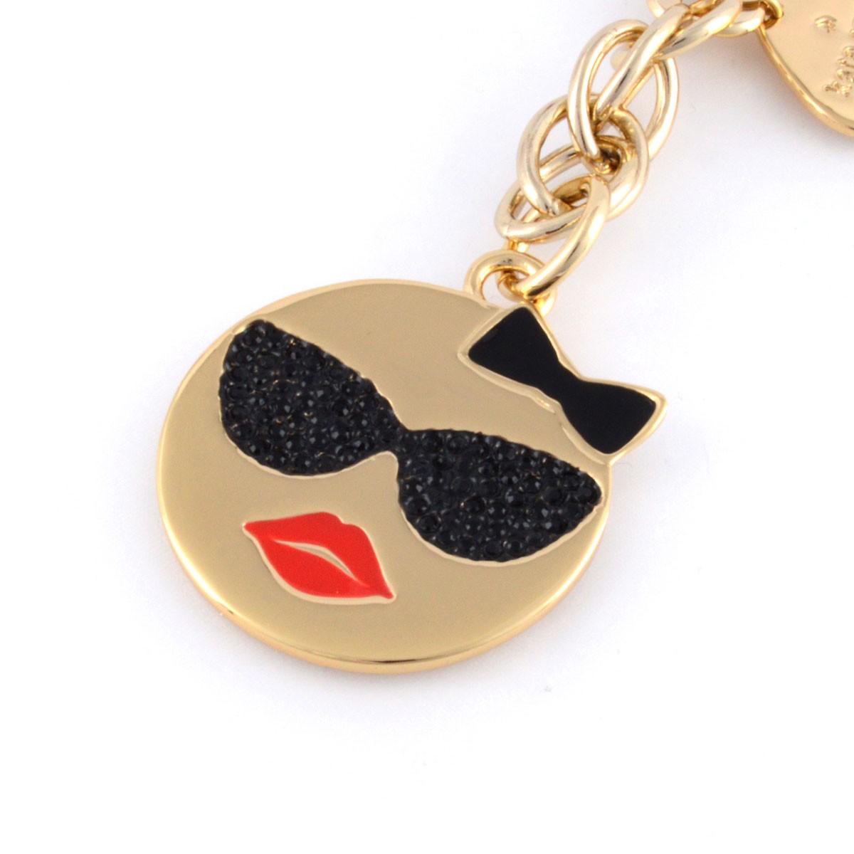 ケイトスペード Kate Spade 1KRU0116-974 Sunglasses Emoji Keychain 絵文字デザイン　キーホルダー