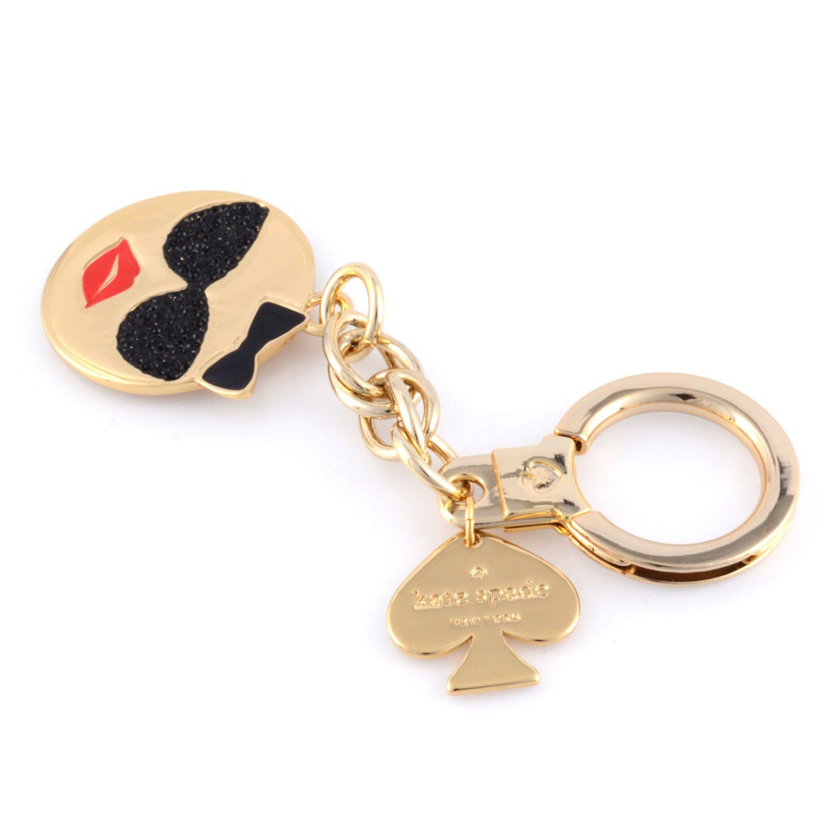 ケイトスペード Kate Spade 1KRU0116-974 Sunglasses Emoji Keychain 絵文字デザイン　キーホルダー