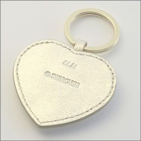 スワロフスキー Betty Romantic Gold Heart Key Ring ハート型 クリスタル キーリング キーホルダー  5113125