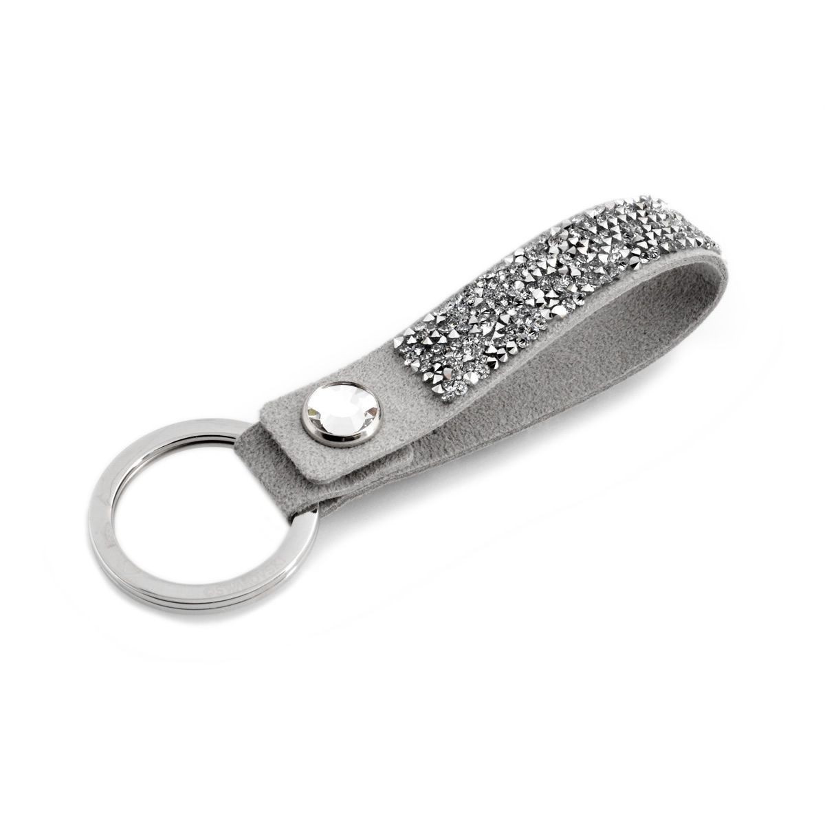 スワロフスキー SWAROVSKI 5174951 Glam Rock Gray Key Ring クリスタルロック キーリング キーホルダー