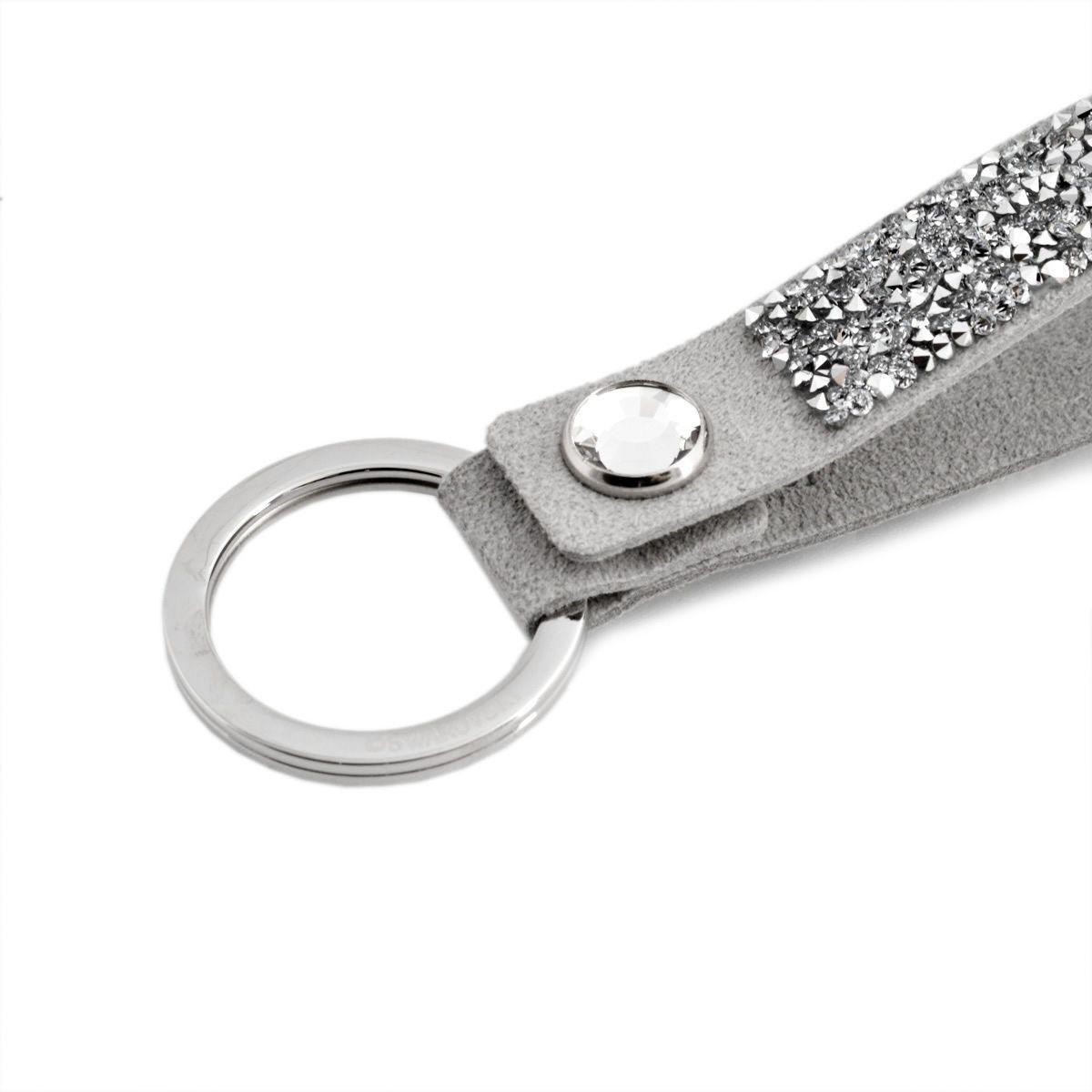 スワロフスキー SWAROVSKI 5174951 Glam Rock Gray Key Ring クリスタルロック キーリング キーホルダー
