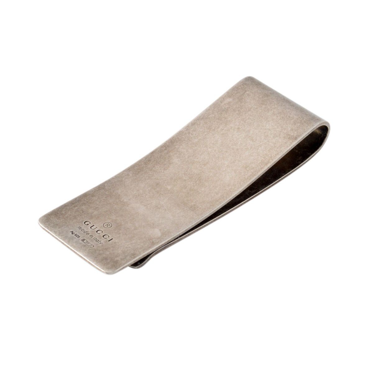 グッチ GUCCI 325948-J89L0-8518 DIAMANTISSIMA ディアマンテモチーフ メンズ マネークリップ 札ばさみ