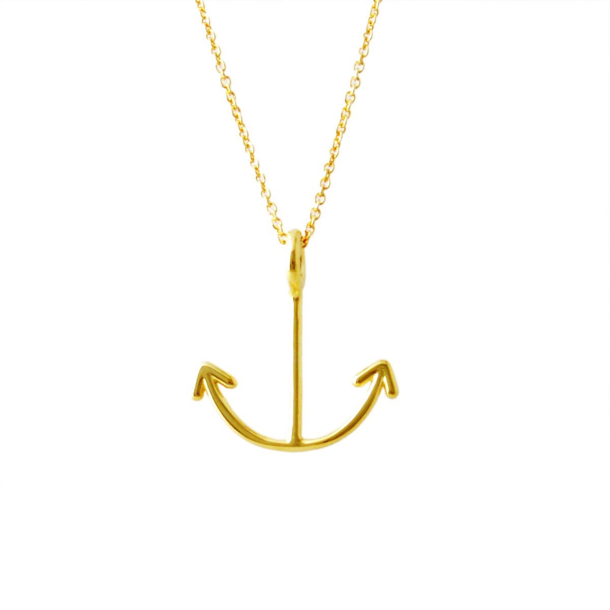 アリータ ALIITA ANCLA NECKLACE 9KYG アンカーモチーフ　ネックレス ペンダント