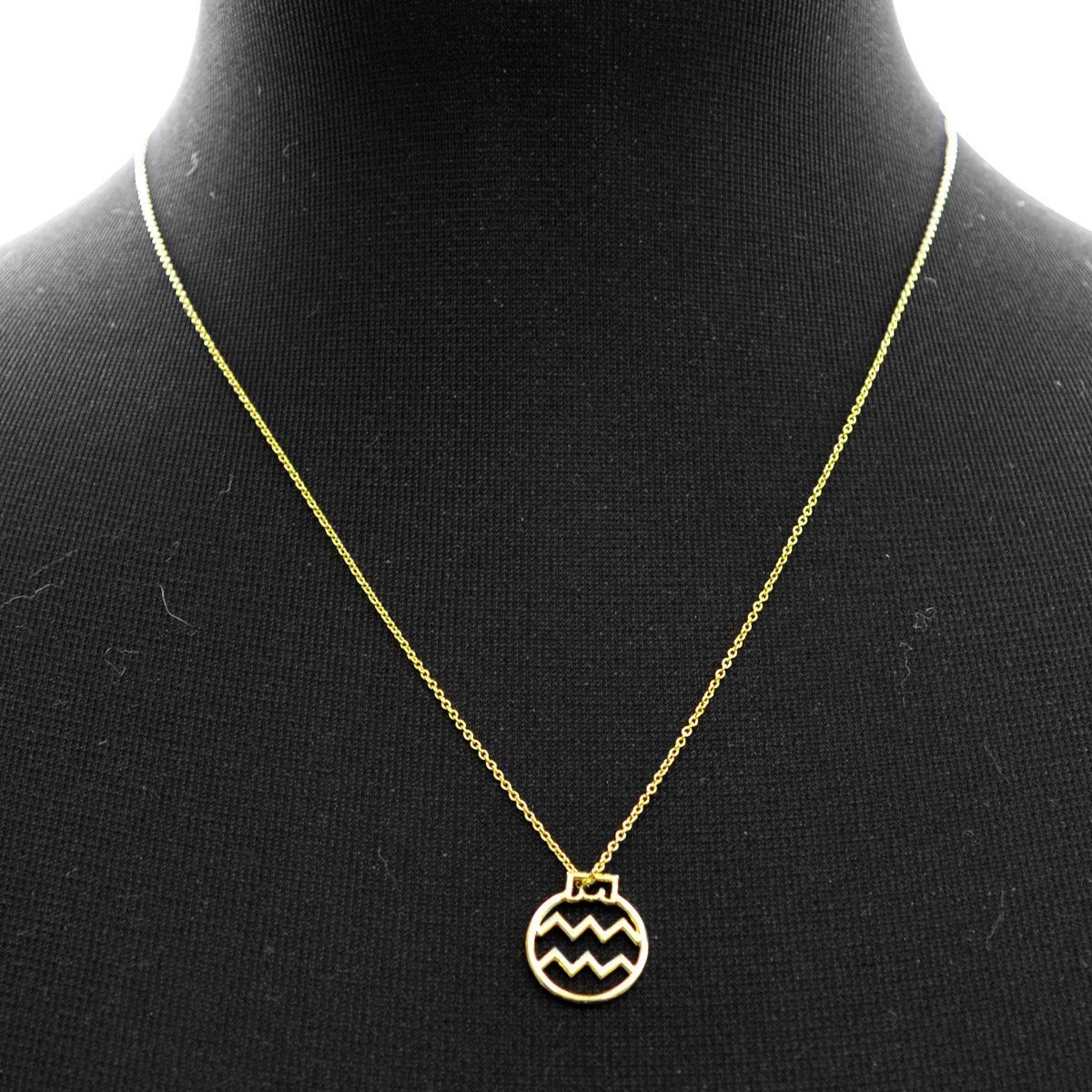 アリータ ALIITA BAMBALINA ZIGZAG NECKLACE 9KYG ジグザグ バルーンモチーフ ネックレス ペンダント