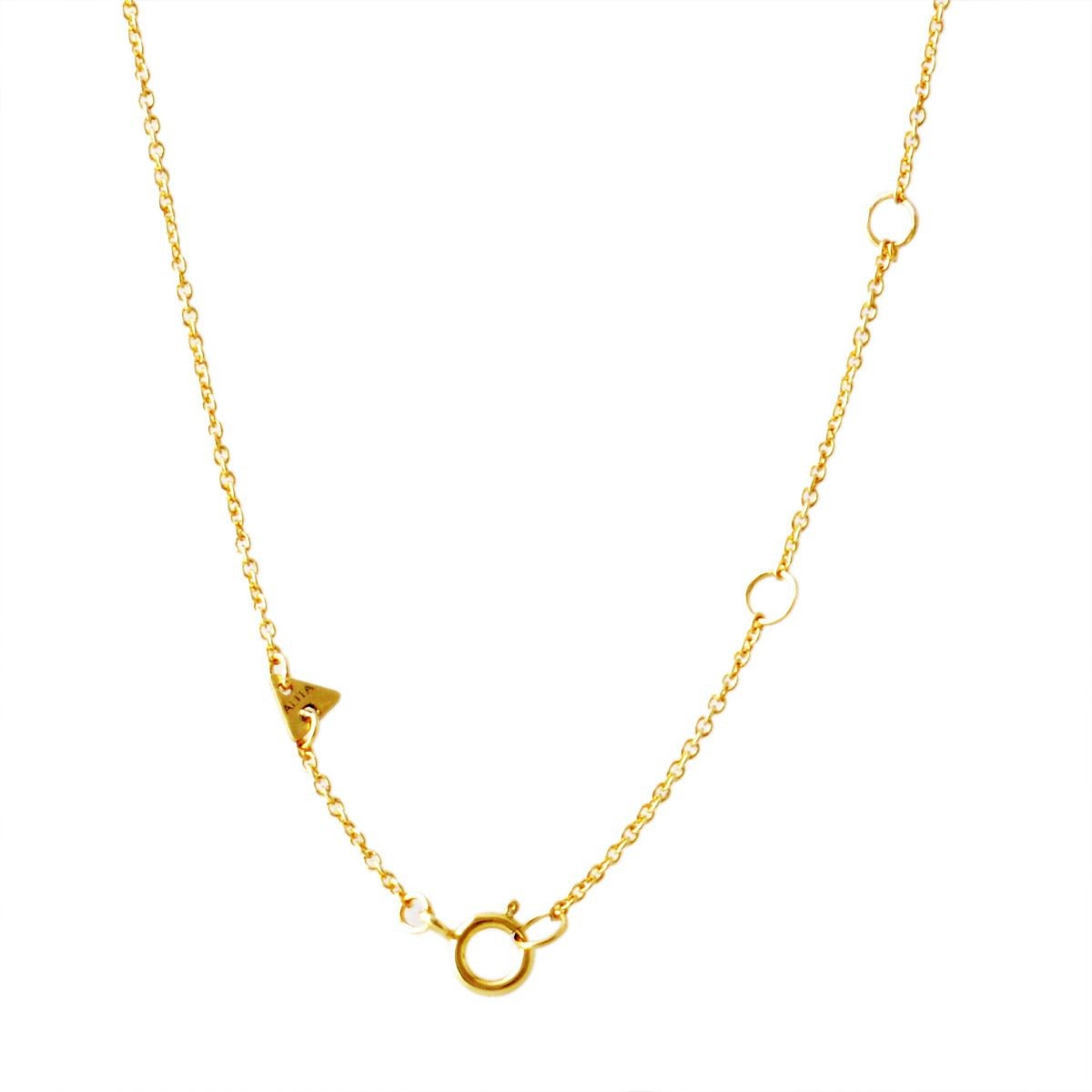 アリータ ALIITA CARITA PURA NECKLACE 9KYG カリタ レター 封筒モチーフ ネックレス ペンダント