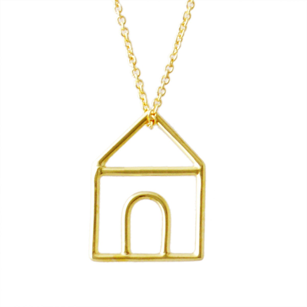 アリータ ALIITA CASTIA PURA NECKLACE 9KYG カシータ 家モチーフ ネックレス ペンダント