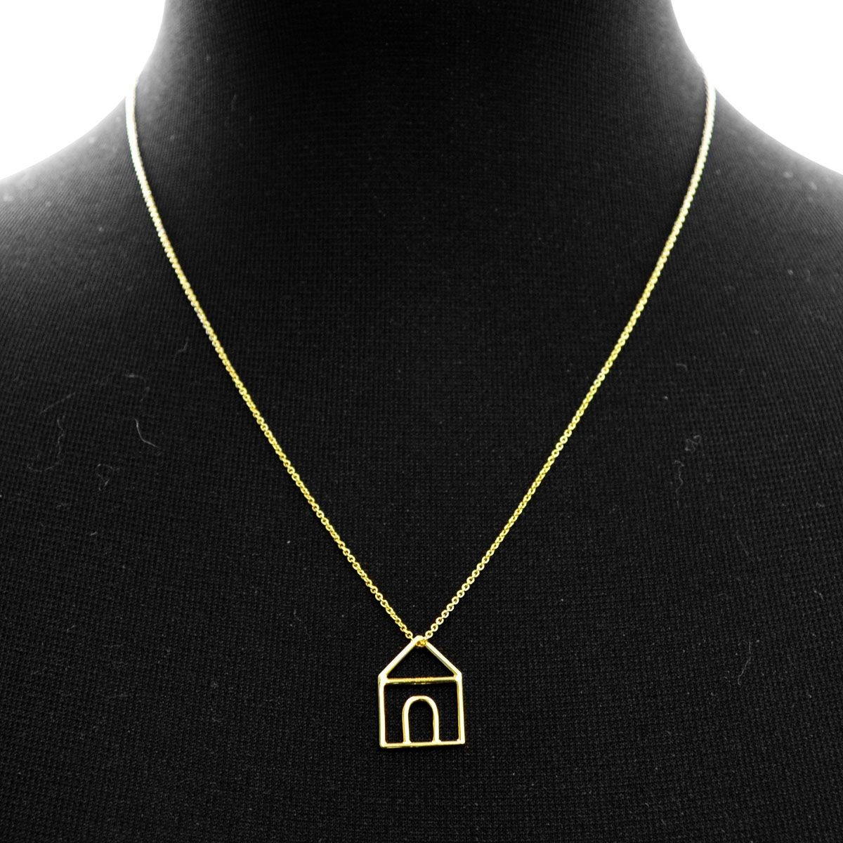 アリータ ALIITA CASTIA PURA NECKLACE 9KYG カシータ 家モチーフ ネックレス ペンダント