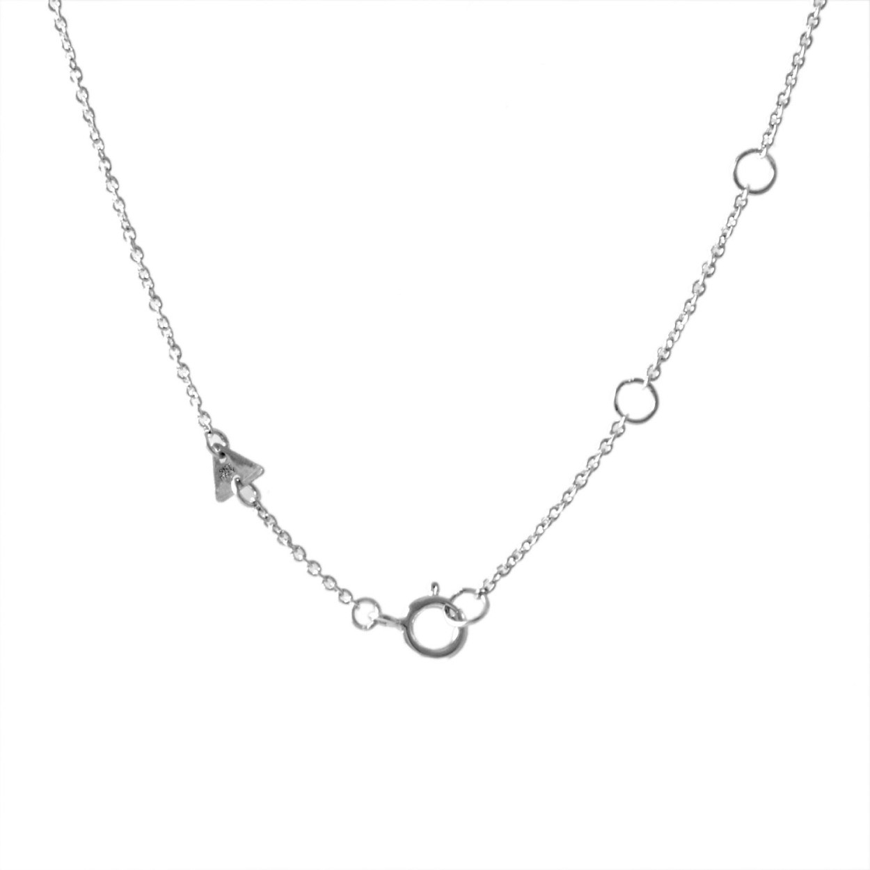 アリータ ALIITA MARTINI ZAFIRO NECKLACE 9KYG×BLサファイア マティーニモチーフ ネックレス ペンダント