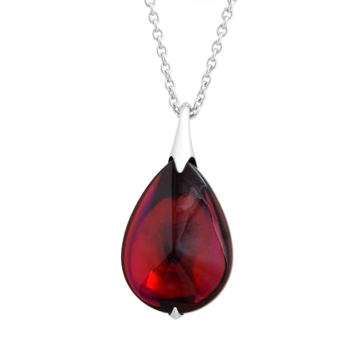 バカラ Baccarat 2610120  しずく型 ペンダント ネックレス Large FLEURS DE PSYDELIC